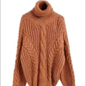 Bishop Sleeve Turtle Neck